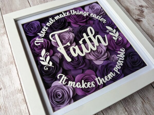 Faith - Purple -Side